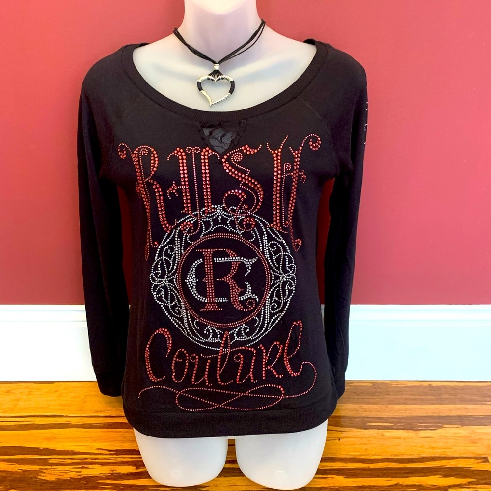 Miami Style Rush Couture Bling Top